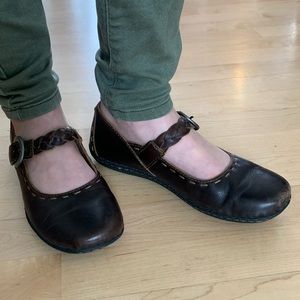 Born Mary Jane slip on shoes